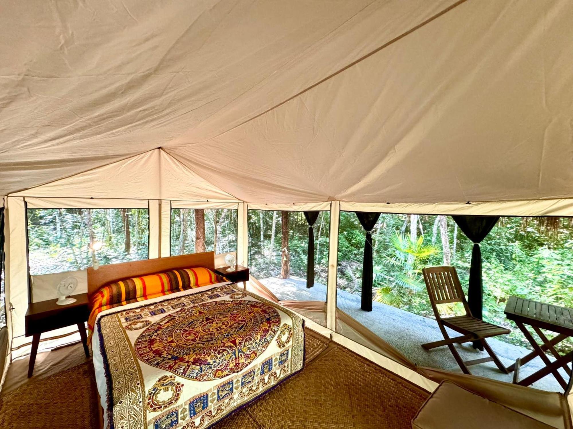 Готель Glamping Bunga Lotus Тулум Екстер'єр фото