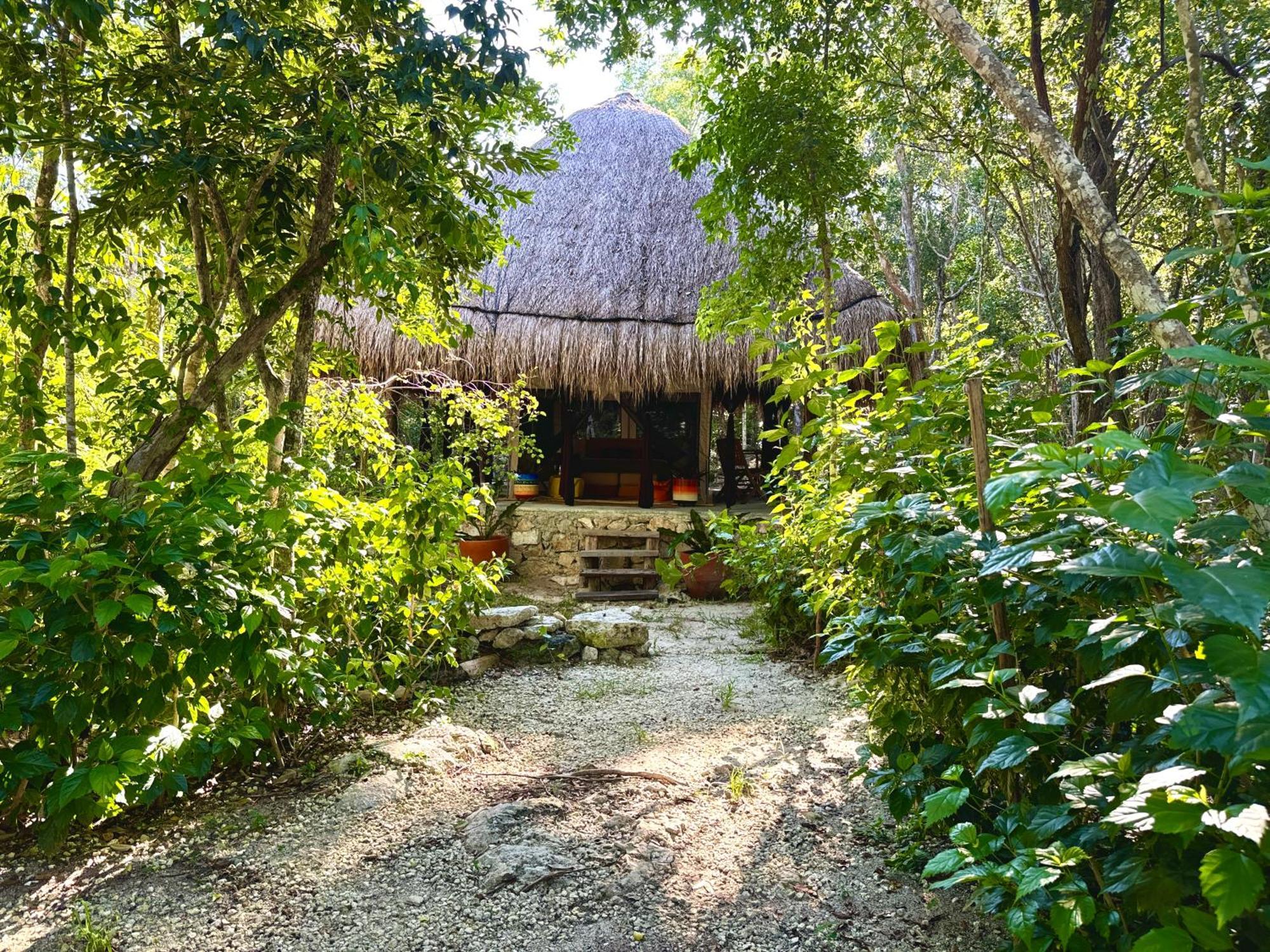 Готель Glamping Bunga Lotus Тулум Екстер'єр фото
